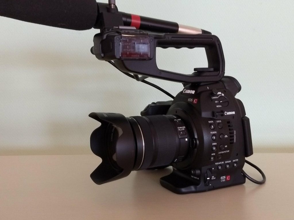Videokameran Canon C100