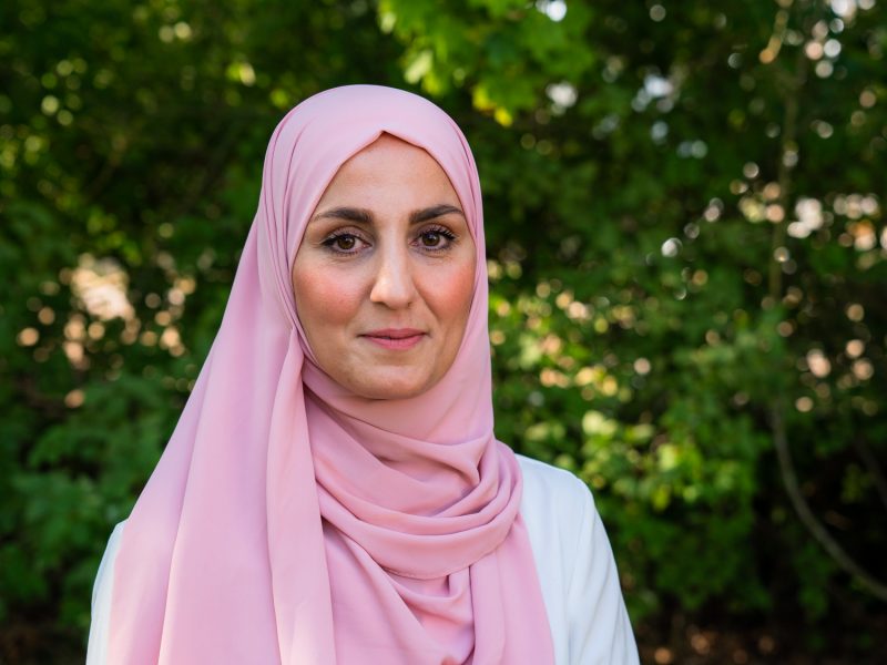 Porträtt av Amal Kilawi