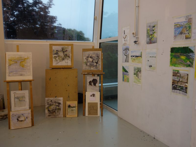 Utställning i Västra ateljén