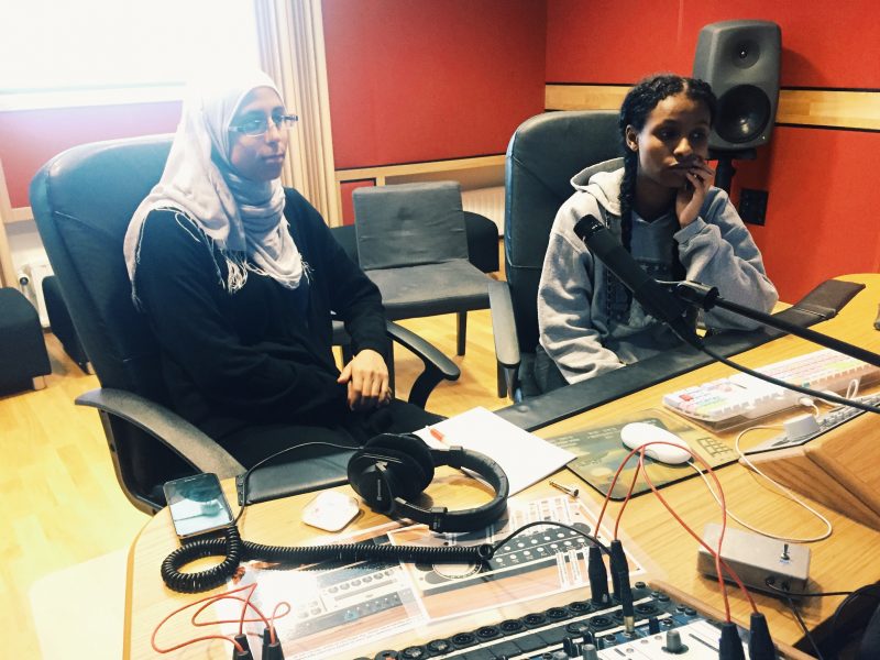 Ljud- och radioteaterkursen är igång