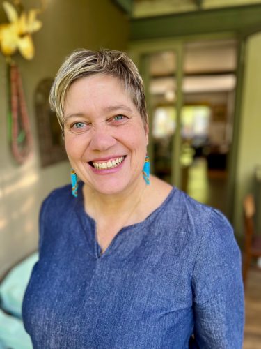 Foto av gästläraren Miki Redelinghuys.