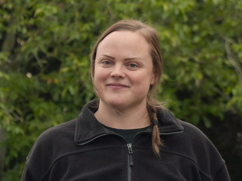 Porträtt av Fanny Coquard