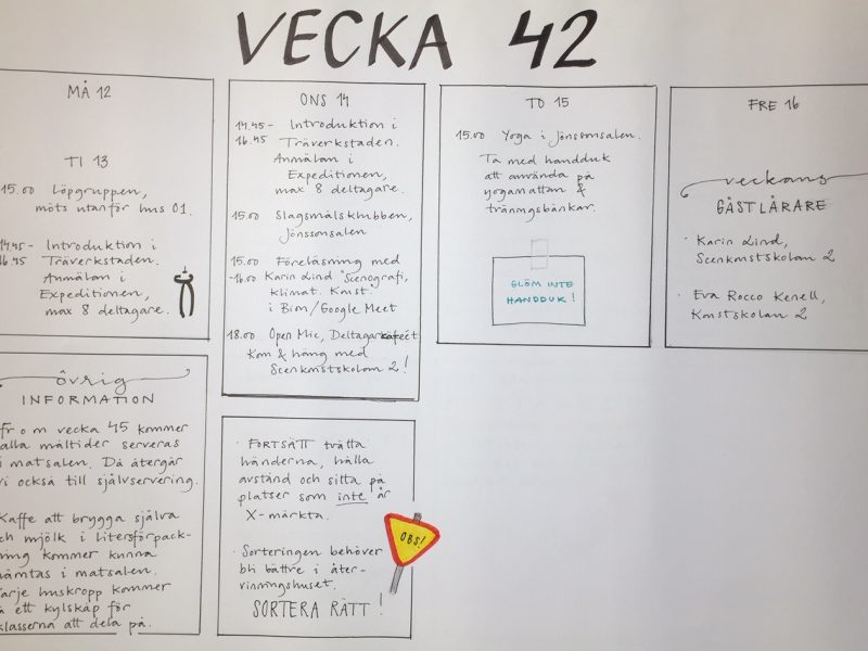 Måndagsmötet 12 oktober