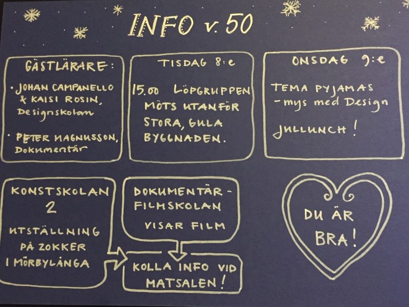 Måndagsmötet 7 december