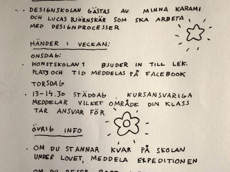 Måndagsmötet 15 februari