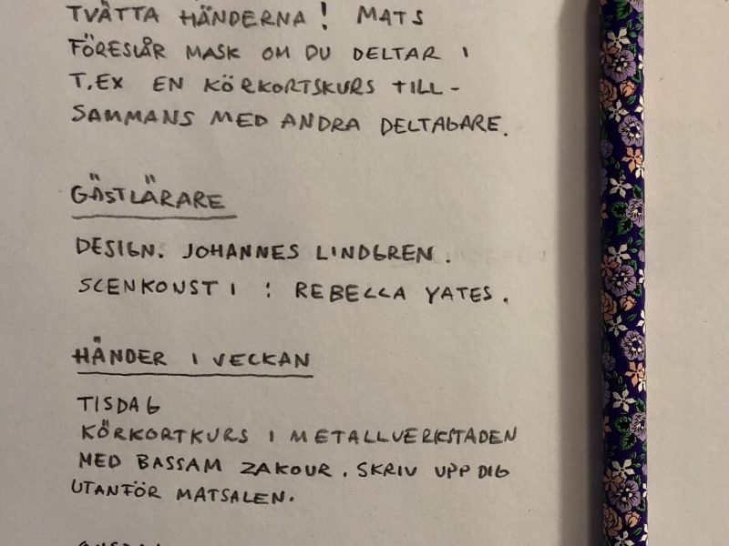 Måndagsmötet 8 april