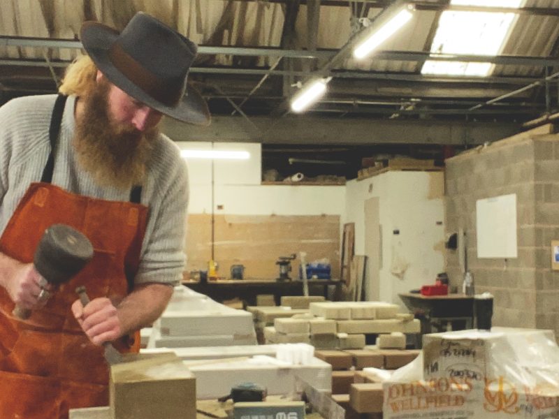 Öppen föreläsning om att arbeta med sten