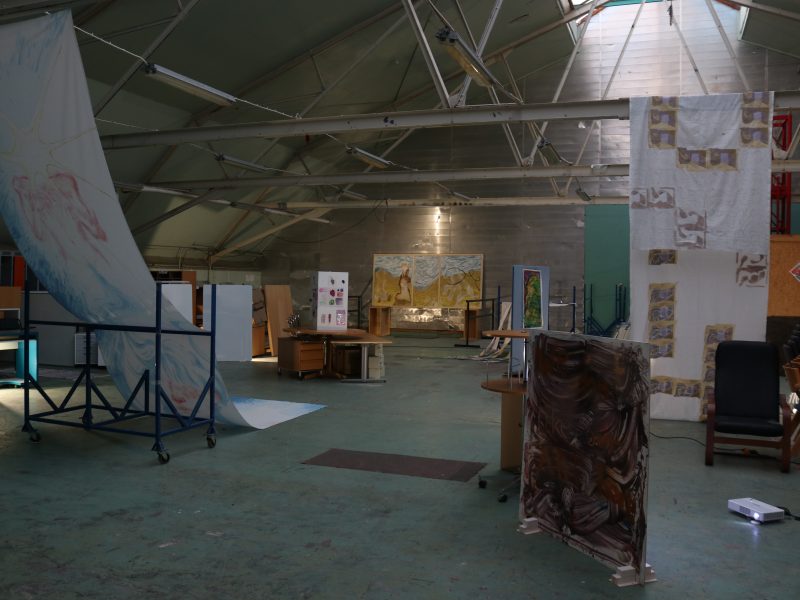 Konstskolan 2 utställning på Zokker