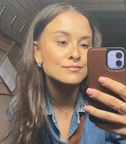 Lollo, selfie av deltagare på Allmän kurs 2019-2021.