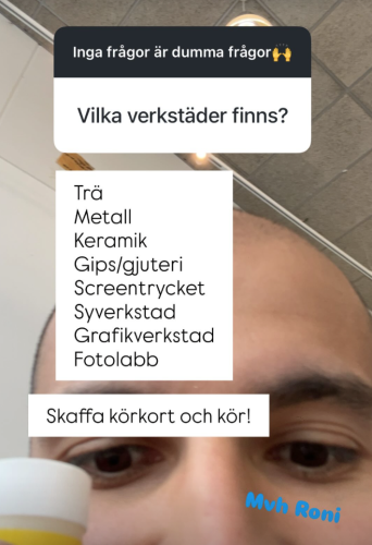 Vilka verkstäder finns?
