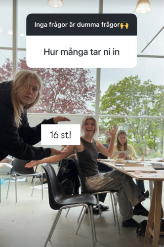 Hur många tar ni in?